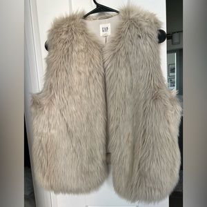 Gap Faux Fur Vest